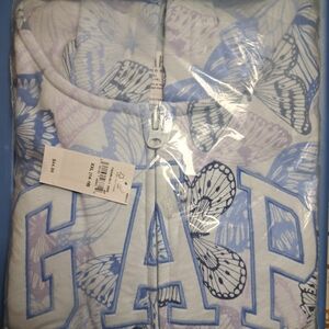 adidas Kids Jacket - Blue and White